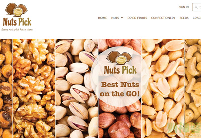 NutsPick英国坚果零食海淘网站