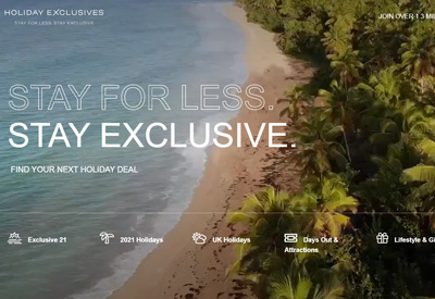 Holidayexclusives英国旅游度假预定网站