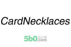 CardNecklaces美国项链礼物海淘网站 CardNecklaces美国项链礼物海淘网站