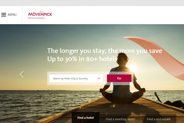 Movenpick 瑞享全球酒店预订网站