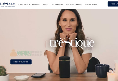 treStiQue美国小众彩妆品牌网站