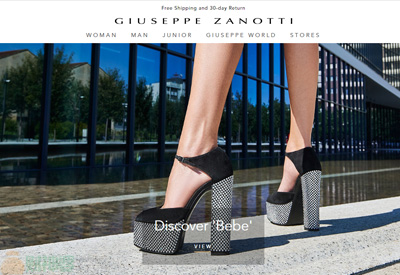 Giuseppe Zanotti意大利GZ朱塞佩萨诺第奢侈品鞋包品牌美国网站
