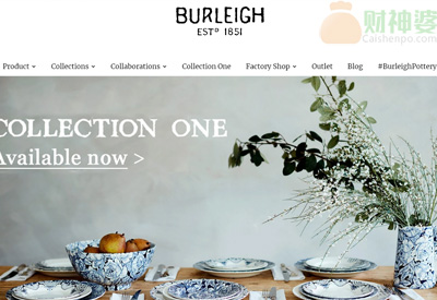 Burleigh英国陶瓷餐具用品购物网站
