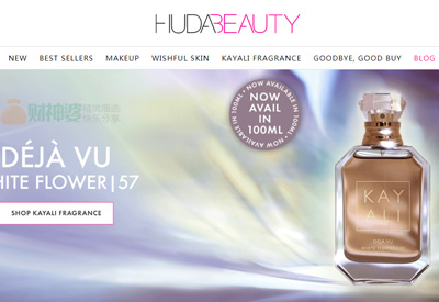 HudaBeauty中东迪拜网红彩妆品牌网站