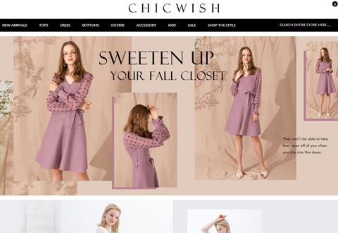 Chicwish 香港时尚服饰品牌网站