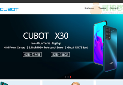Cubot英国手机品牌网站