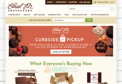 EthelMChocolates美国亨德森巧克力品牌网站